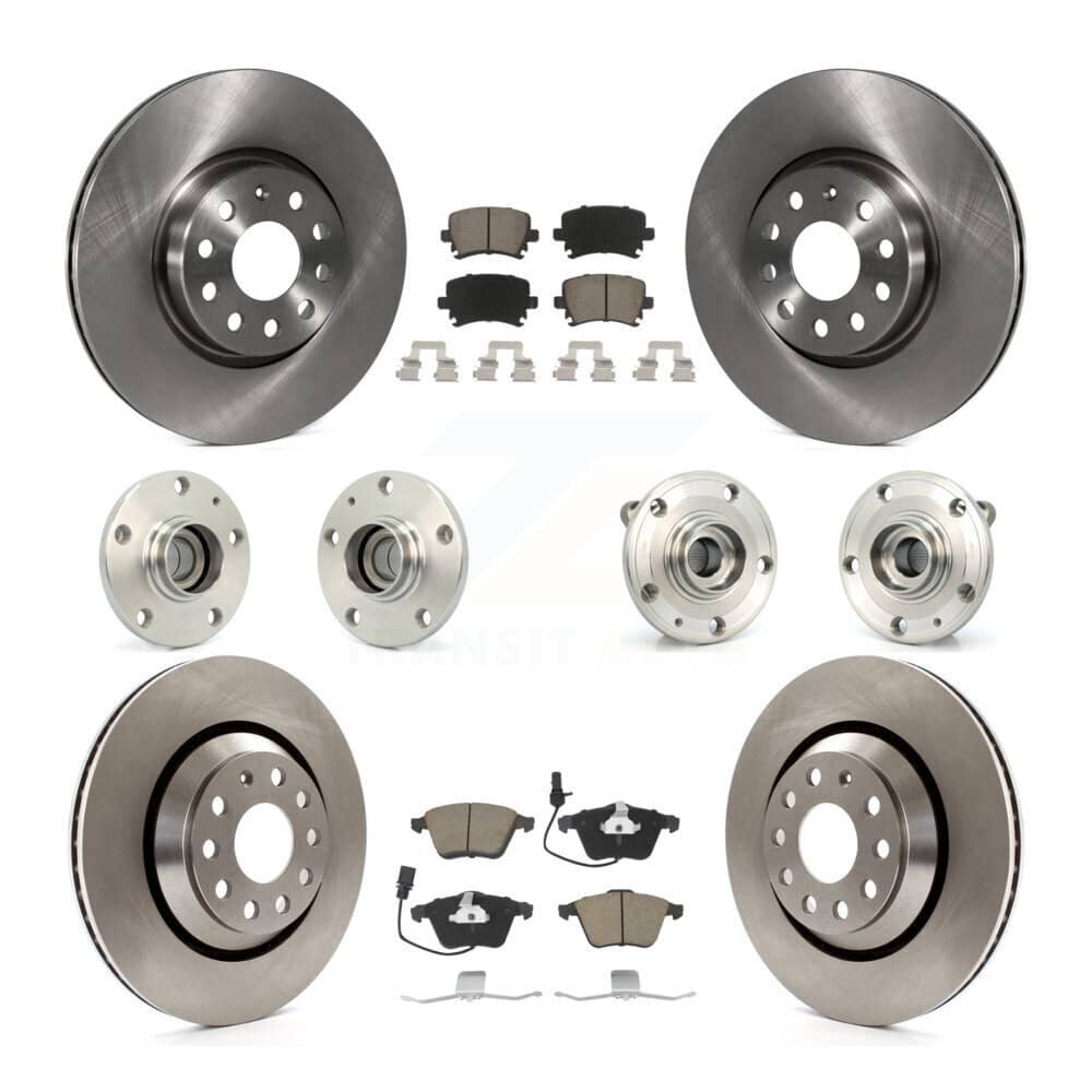 Transit Auto - KBB-125104 - Front and Rear Wheel Bearing and Hub Assembly Kits
