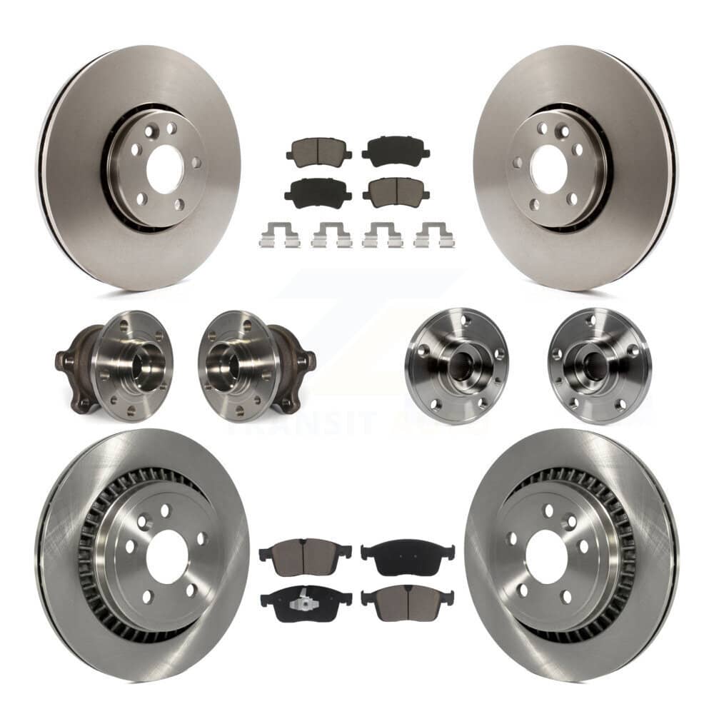 Transit Auto - KBB-125116 - Front and Rear Wheel Bearing and Hub Assembly Kits