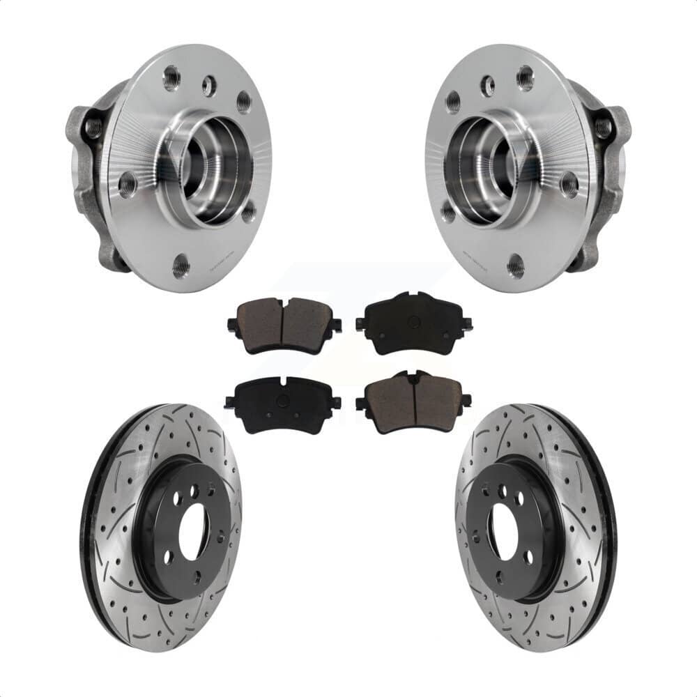 Transit Auto - KBB-125509 - Front Wheel Bearing and Hub Assembly Kits