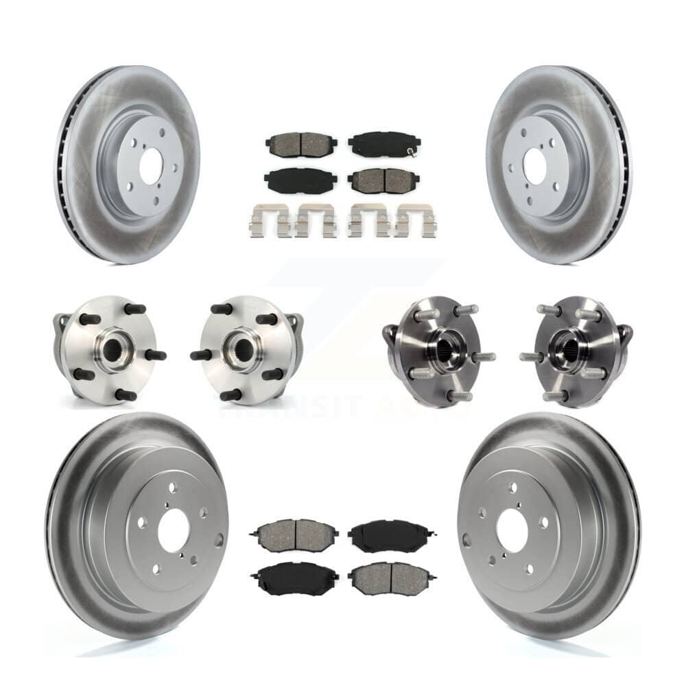 Transit Auto - KBB-126107 - Front and Rear Wheel Bearing and Hub Assembly Kits