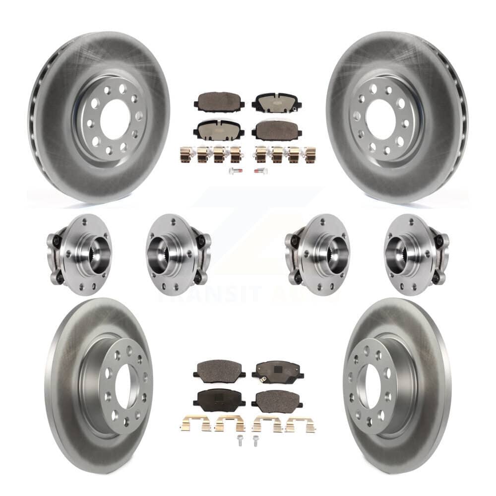 Transit Auto - KBB-127399 - Front and Rear Wheel Bearing and Hub Assembly Kits