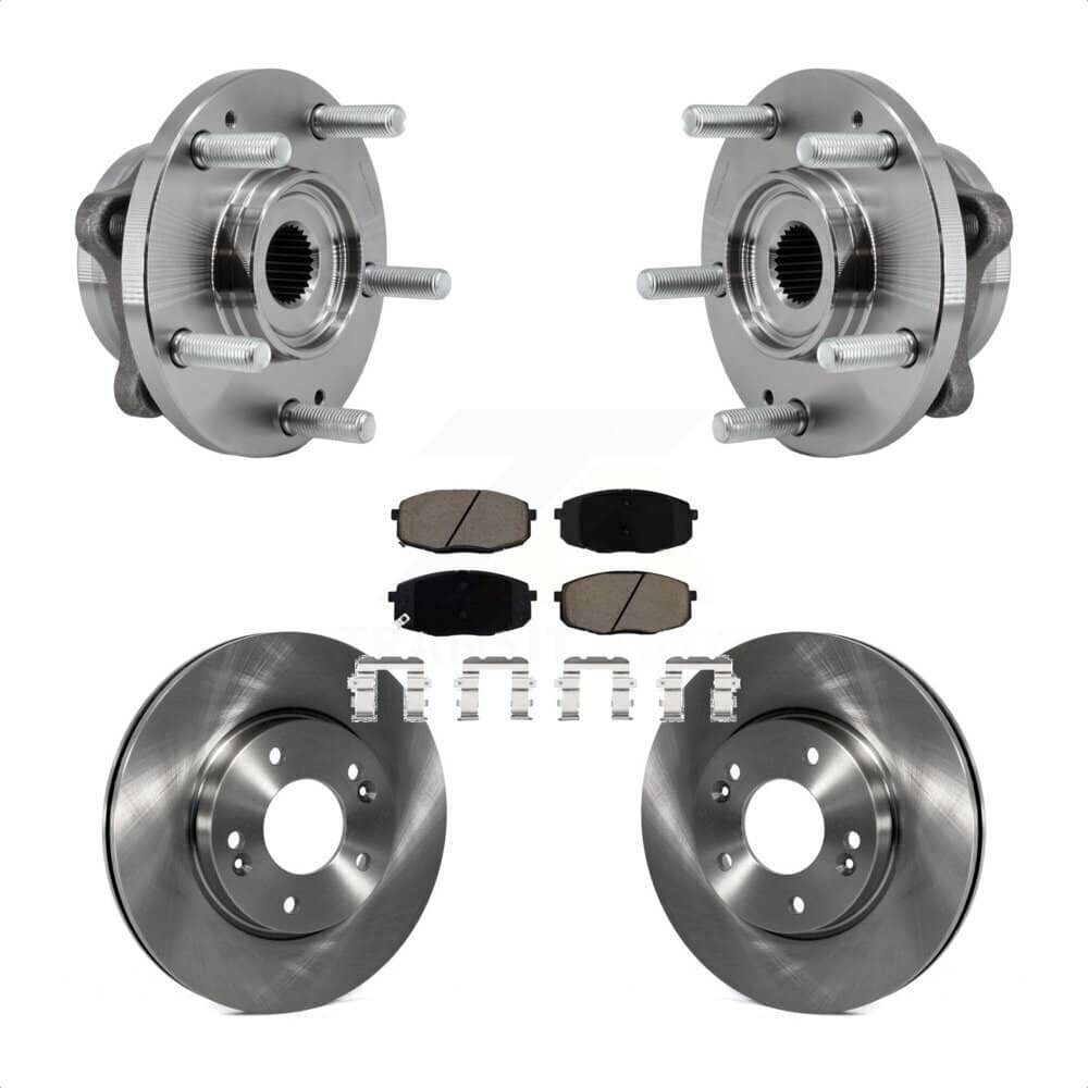 Transit Auto - KBB-127484 - Front Wheel Bearing and Hub Assembly Kits