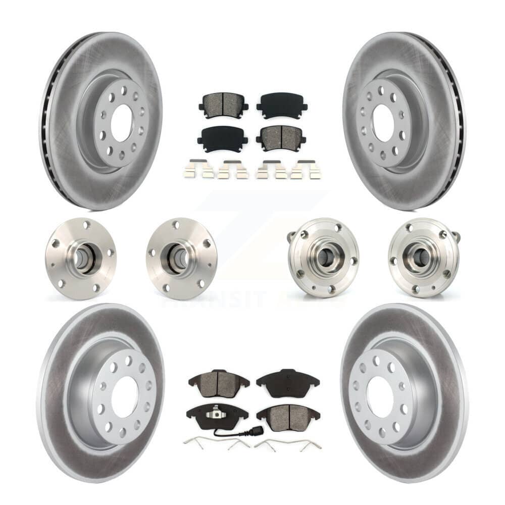 Transit Auto - KBB-127965 - Front and Rear Wheel Bearing and Hub Assembly Kits