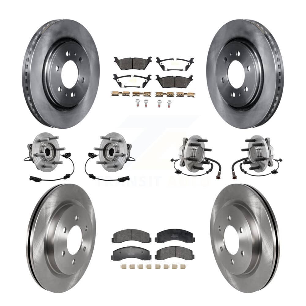 Transit Auto - KBB-129387 - Front and Rear Wheel Bearing and Hub Assembly Kits