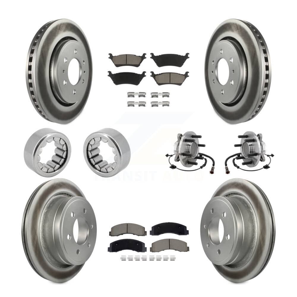 Transit Auto - KBB-129768 - Front and Rear Wheel Bearing and Hub Assembly Kits