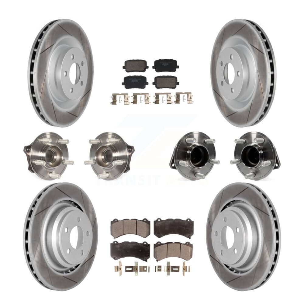 Transit Auto - KBB-130001 - Front and Rear Wheel Bearing and Hub Assembly Kits