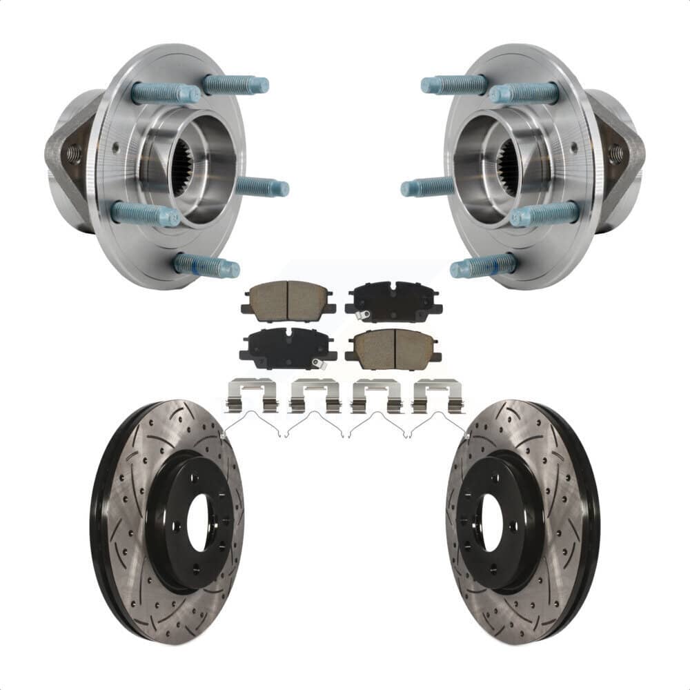 Transit Auto - KBB-130717 - Front Wheel Bearing and Hub Assembly Kits