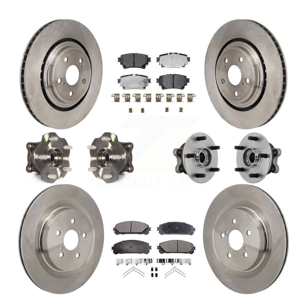 Transit Auto - KBB-131228 - Front and Rear Wheel Bearing and Hub Assembly Kits