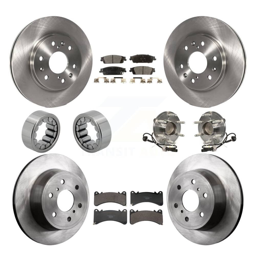 Transit Auto - KBB-131269 - Front and Rear Wheel Bearing and Hub Assembly Kits
