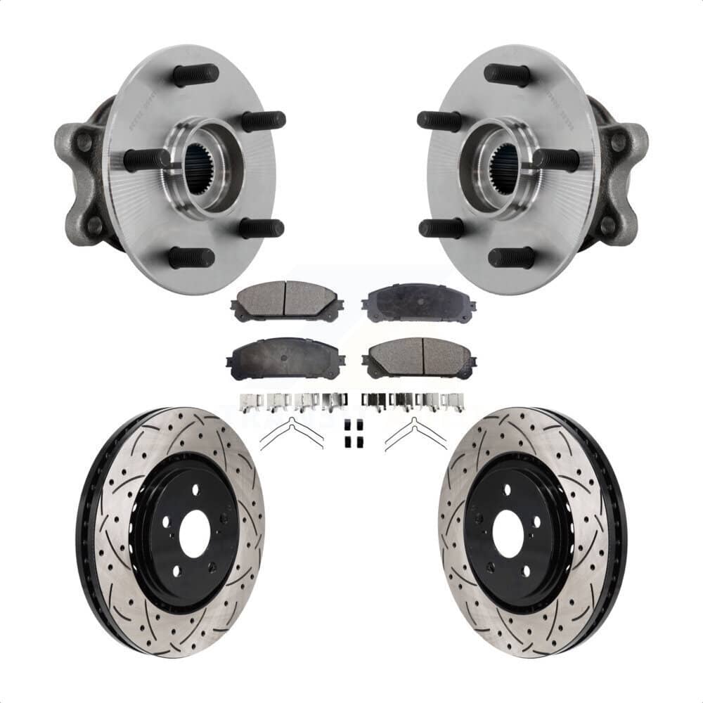 Transit Auto - KBB-131404 - Front Wheel Bearing and Hub Assembly Kits
