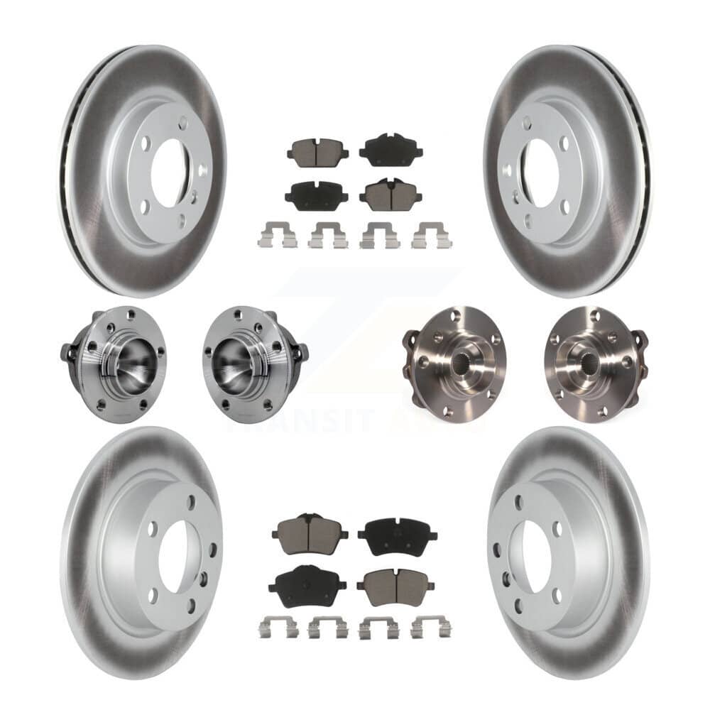 Transit Auto - KBB-131573 - Front and Rear Wheel Bearing and Hub Assembly Kits