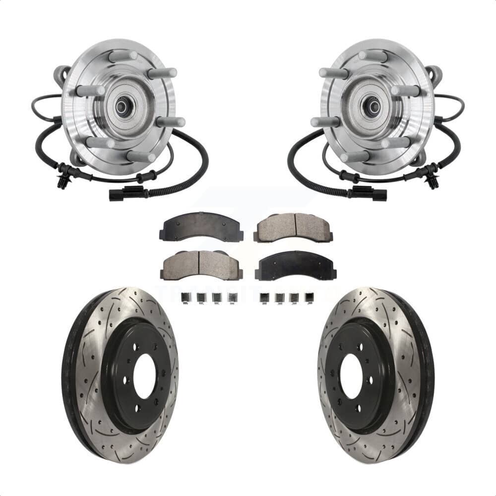 Transit Auto - KBB-132784 - Front Wheel Bearing and Hub Assembly Kits