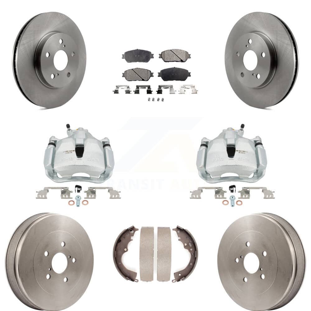 Transit Auto - KC8-100854P - Front and Rear Disc Brake Kits