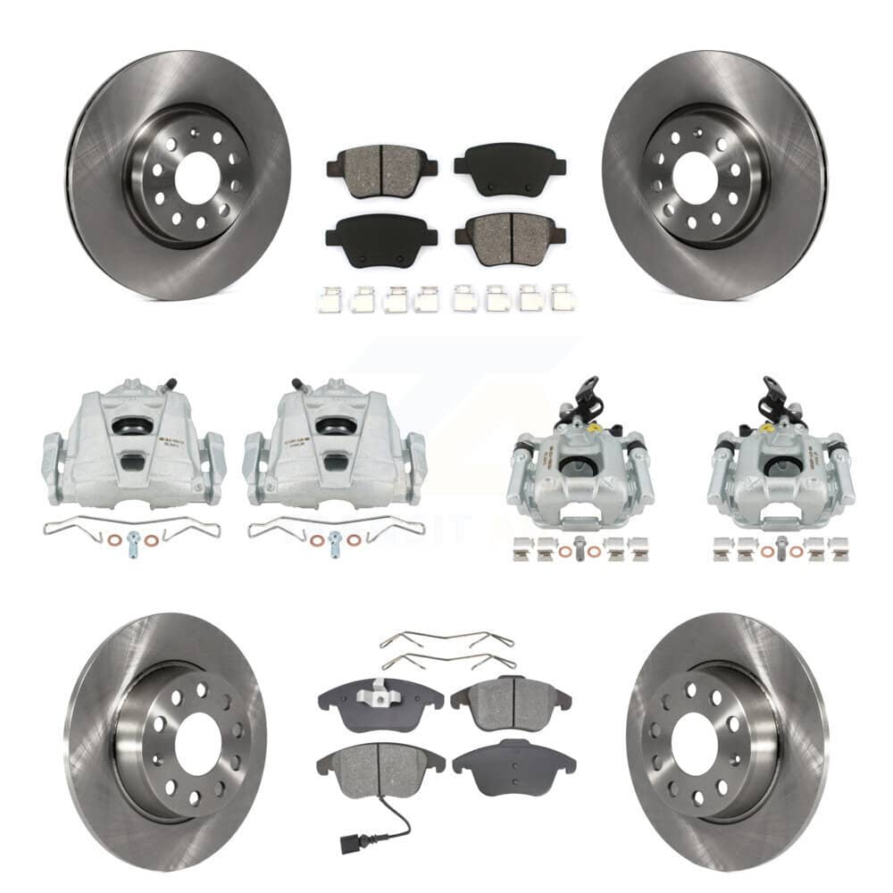 Transit Auto - KC8-101041S - Front and Rear Disc Brake Kits