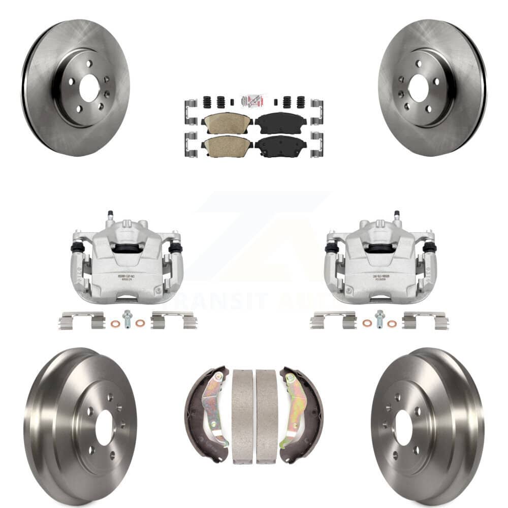 Transit Auto - KC8-101597N - Front and Rear Disc Brake Kits