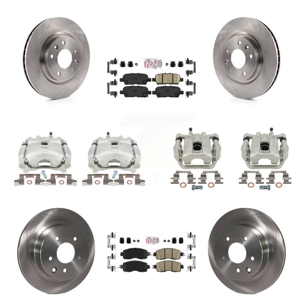 Transit Auto - KC8-101762N - Front and Rear Disc Brake Kits