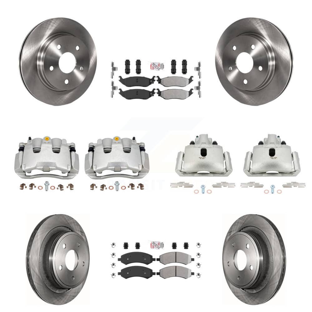 Transit Auto - KC8-101980N - Front and Rear Disc Brake Kits