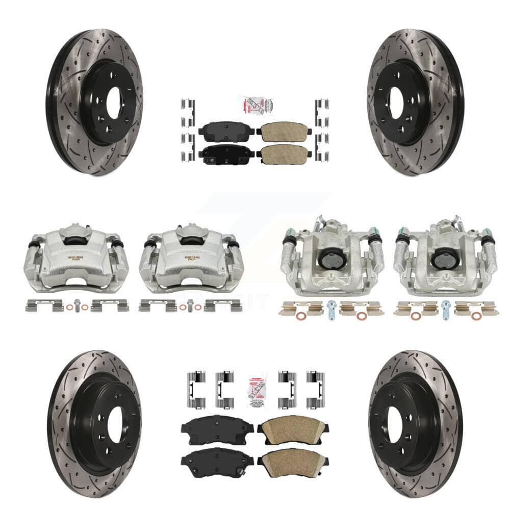Transit Auto - KCD-100528N - Front and Rear Disc Brake Kits