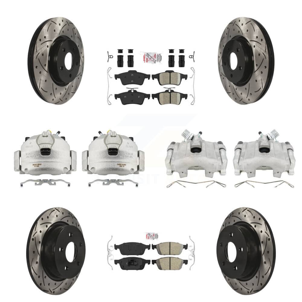 Transit Auto - KCD-101074N - Front and Rear Disc Brake Kits