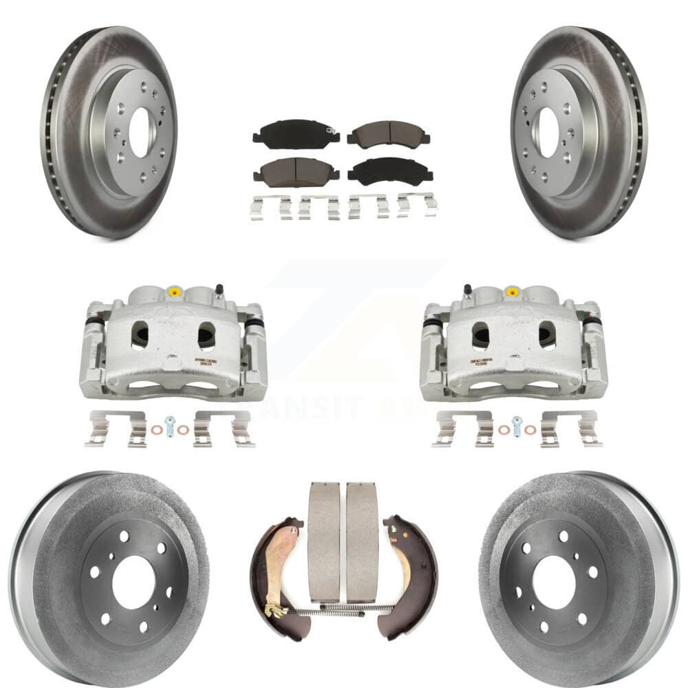 Transit Auto - KCG-100429C - Front and Rear Disc Brake Kits