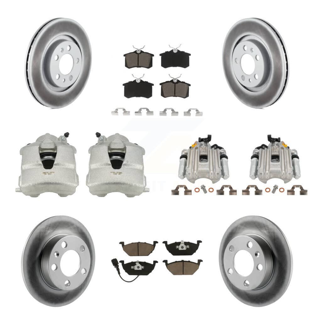 Transit Auto - KCG-100815C - Front and Rear Disc Brake Kits