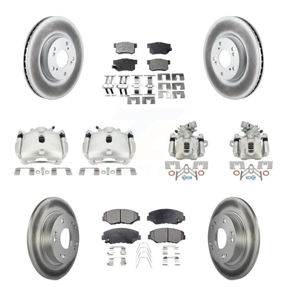 Transit Auto - KCG-100829P - Front and Rear Disc Brake Kits