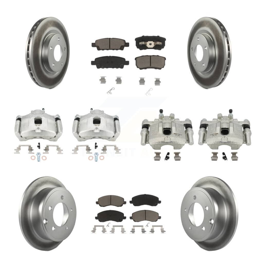 Transit Auto - KCG-100830C - Front and Rear Disc Brake Kits