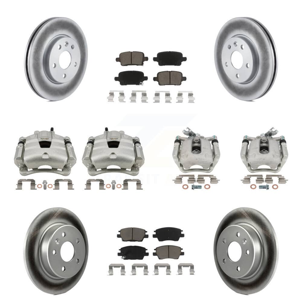 Transit Auto - KCG-100843C - Front and Rear Disc Brake Kits