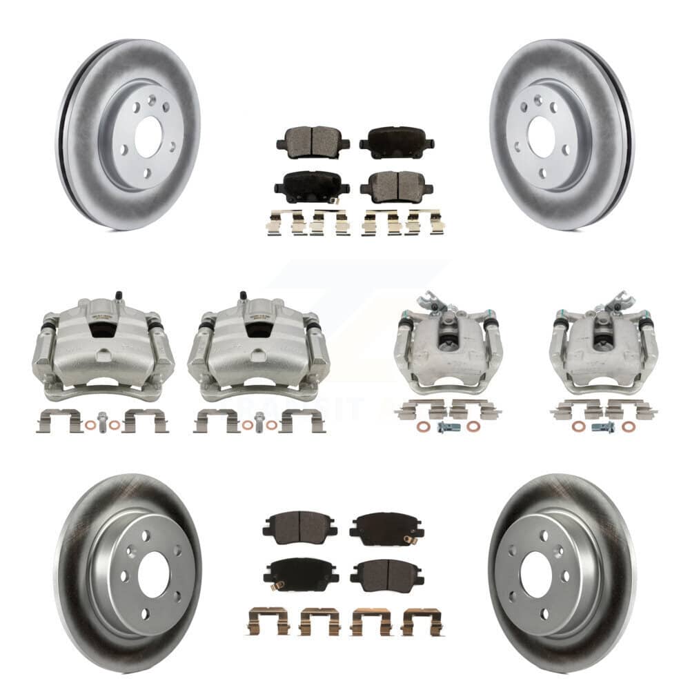 Transit Auto - KCG-101107P - Front and Rear Disc Brake Kits