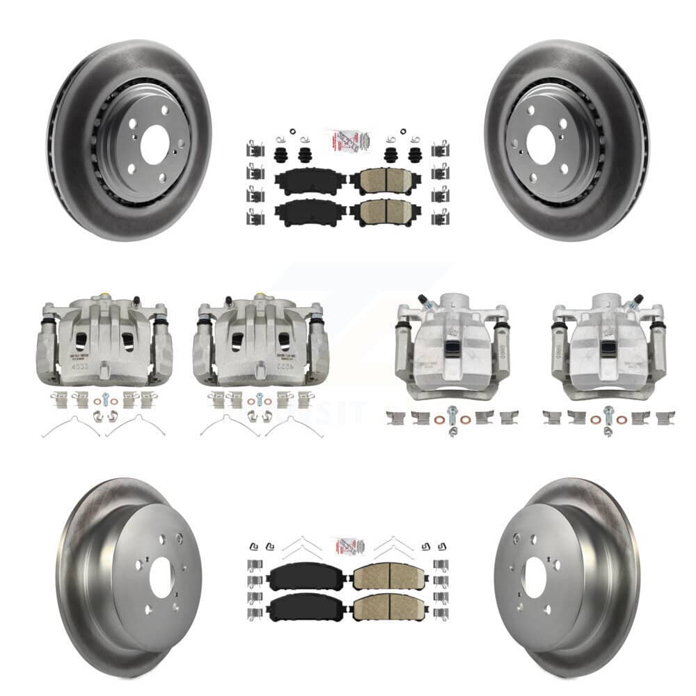 Transit Auto - KCG-101579N - Front and Rear Disc Brake Kits