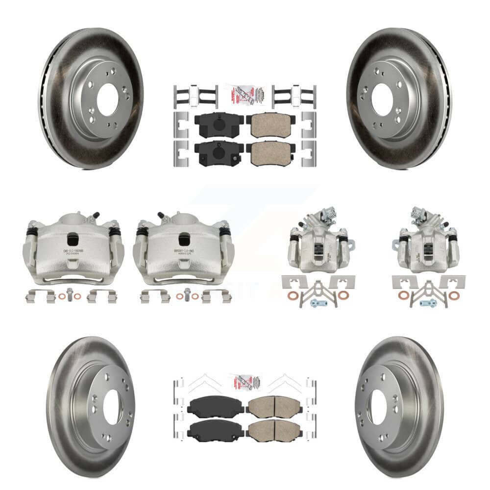 Transit Auto - KCG-101803N - Front and Rear Disc Brake Kits