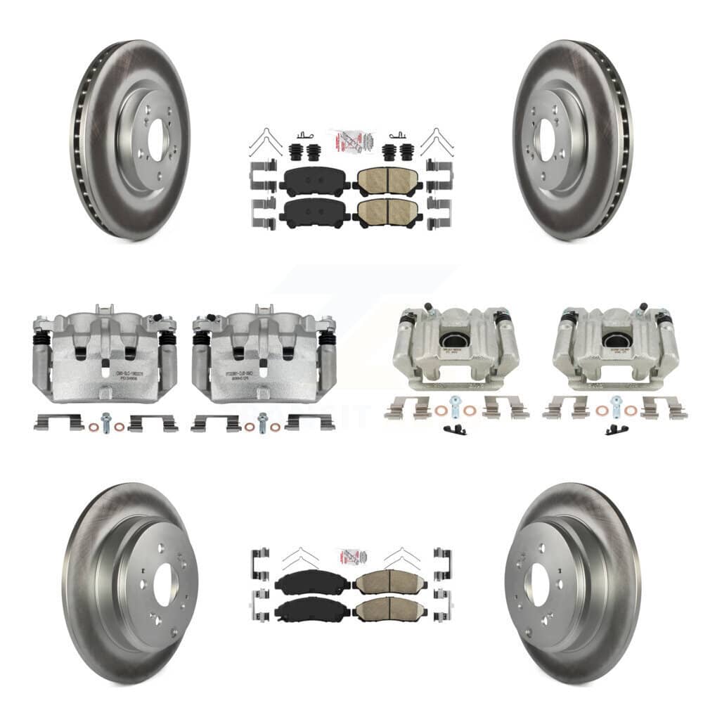 Transit Auto - KCG-101972N - Front and Rear Disc Brake Kits