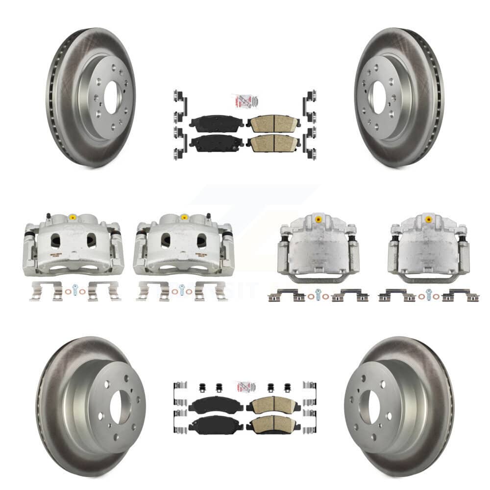 Transit Auto - KCG-102037N - Front and Rear Disc Brake Kits