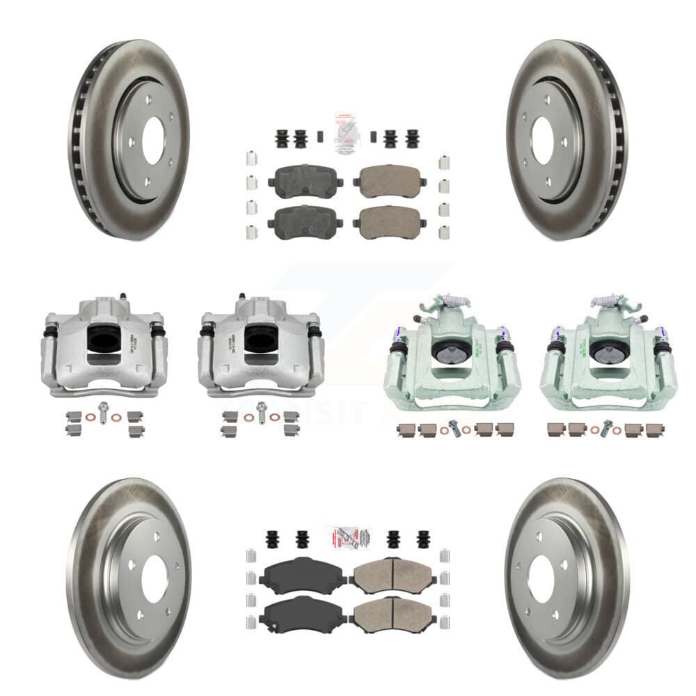 Transit Auto - KCG-102673N - Front and Rear Disc Brake Kits