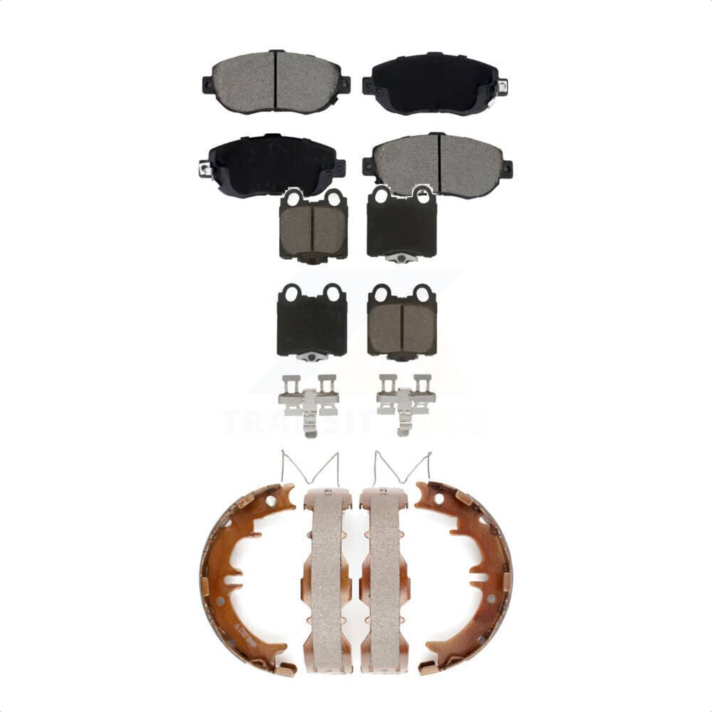 Transit Auto - KCN-100784 - Front and Rear Disc Brake Pad Kits