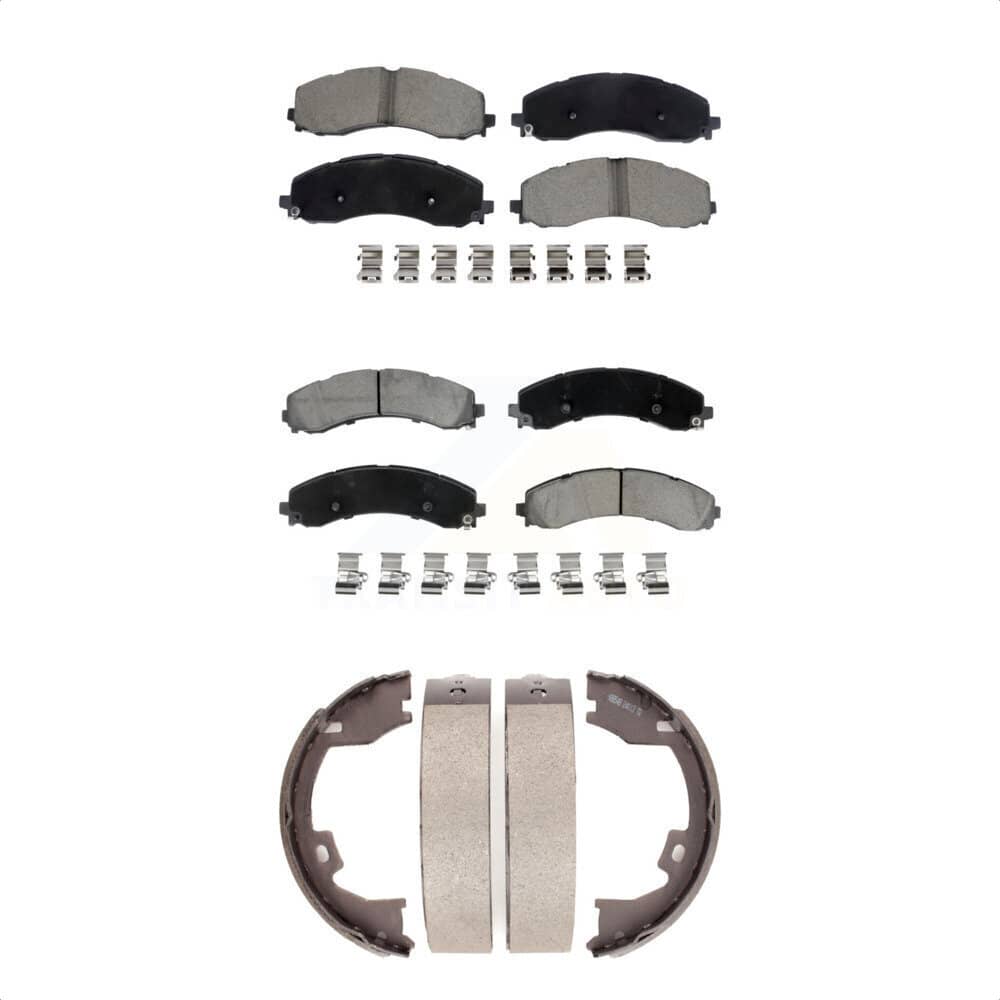 Transit Auto - KCN-100868 - Front and Rear Disc Brake Pad Kits