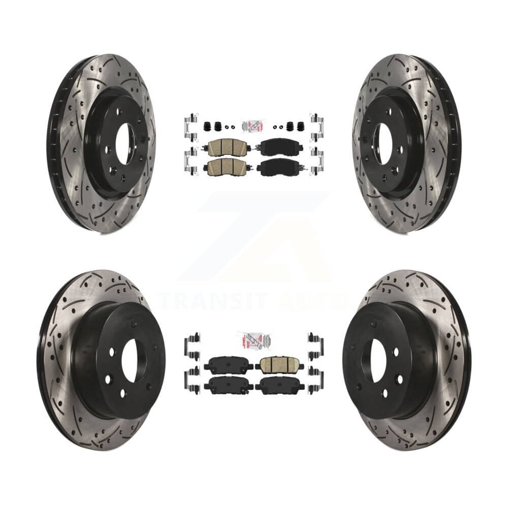 Transit Auto - KDA-100597 - Front and Rear Disc Brake Kits
