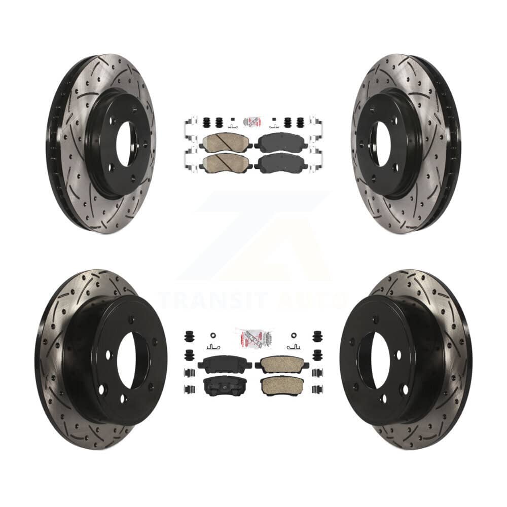 Transit Auto - KDA-100655 - Front and Rear Disc Brake Kits