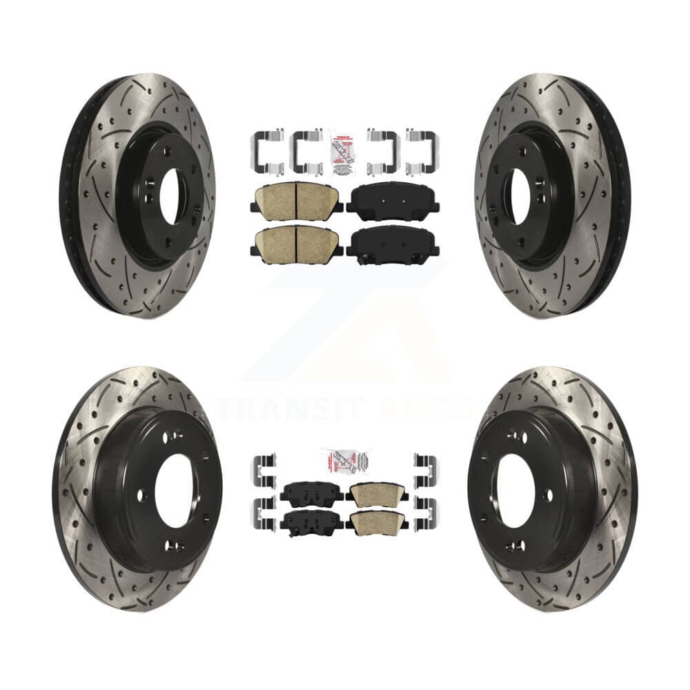 Transit Auto - KDA-101155 - Front and Rear Disc Brake Kits