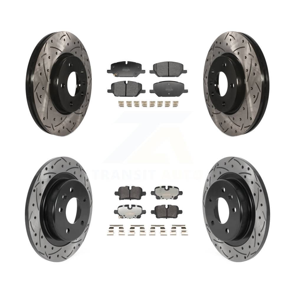 Transit Auto - KDF-101321 - Front and Rear Disc Brake Kits