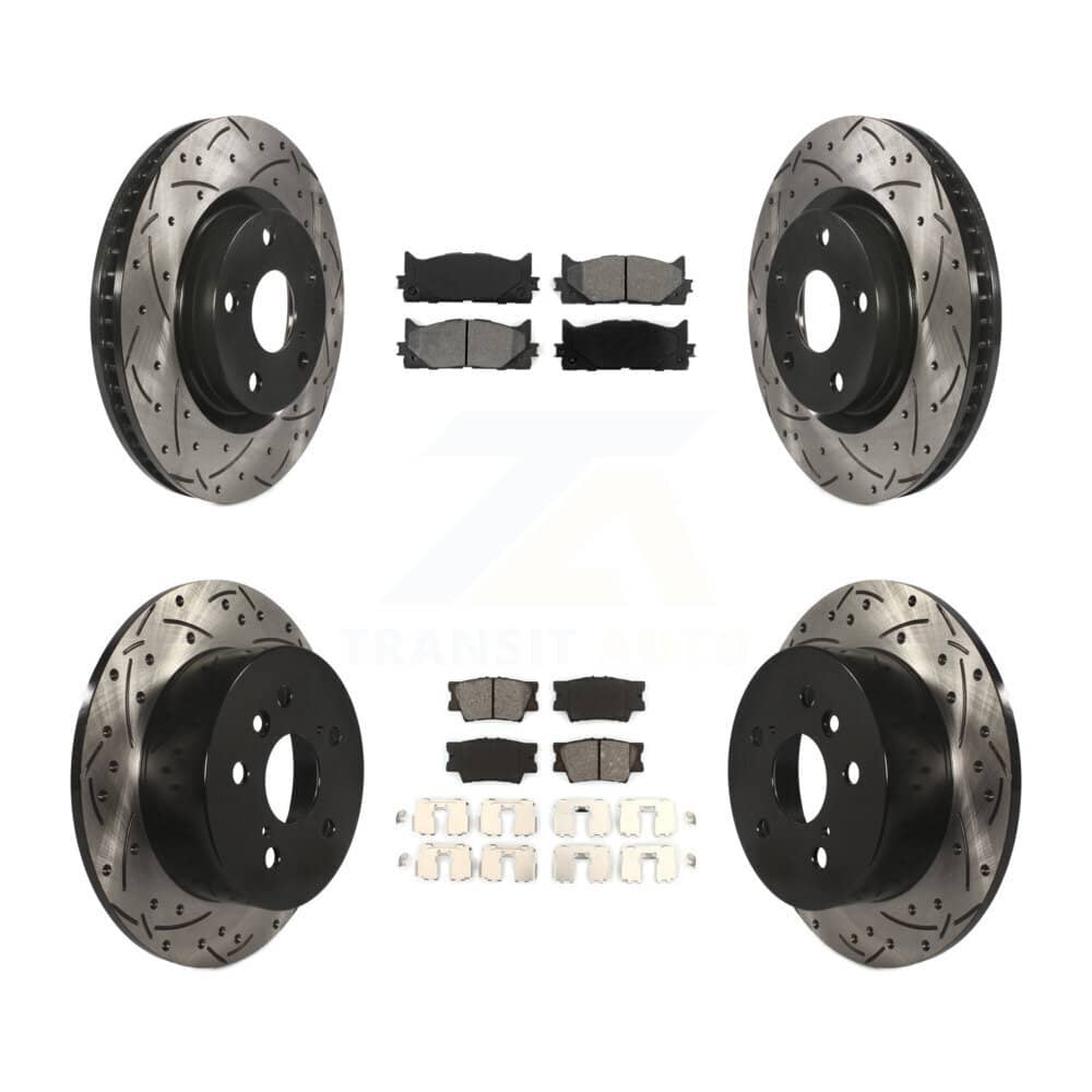 Transit Auto - KDS-100284 - Front and Rear Disc Brake Kits