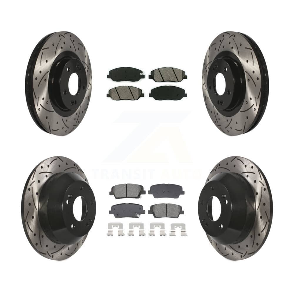 Transit Auto - KDS-100955 - Front and Rear Disc Brake Kits