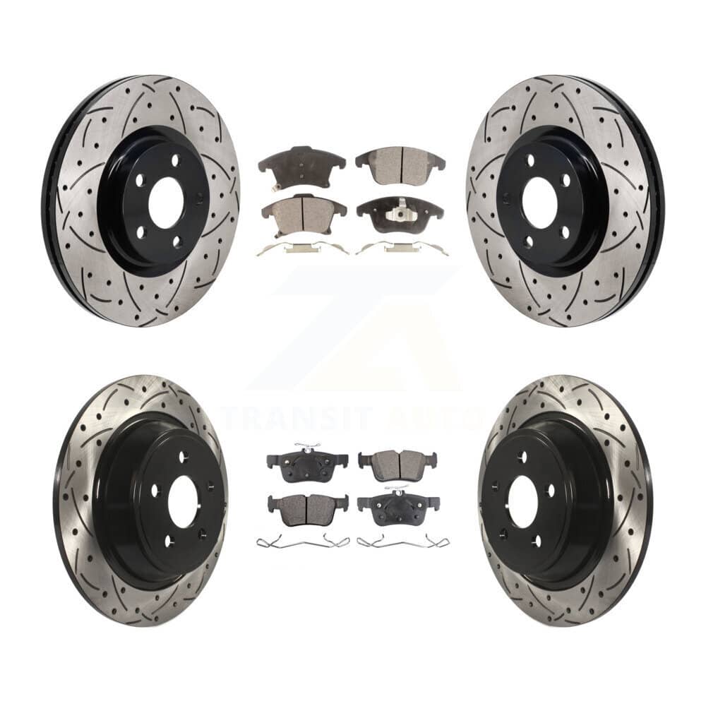 Transit Auto - KDT-101374 - Front and Rear Disc Brake Kits