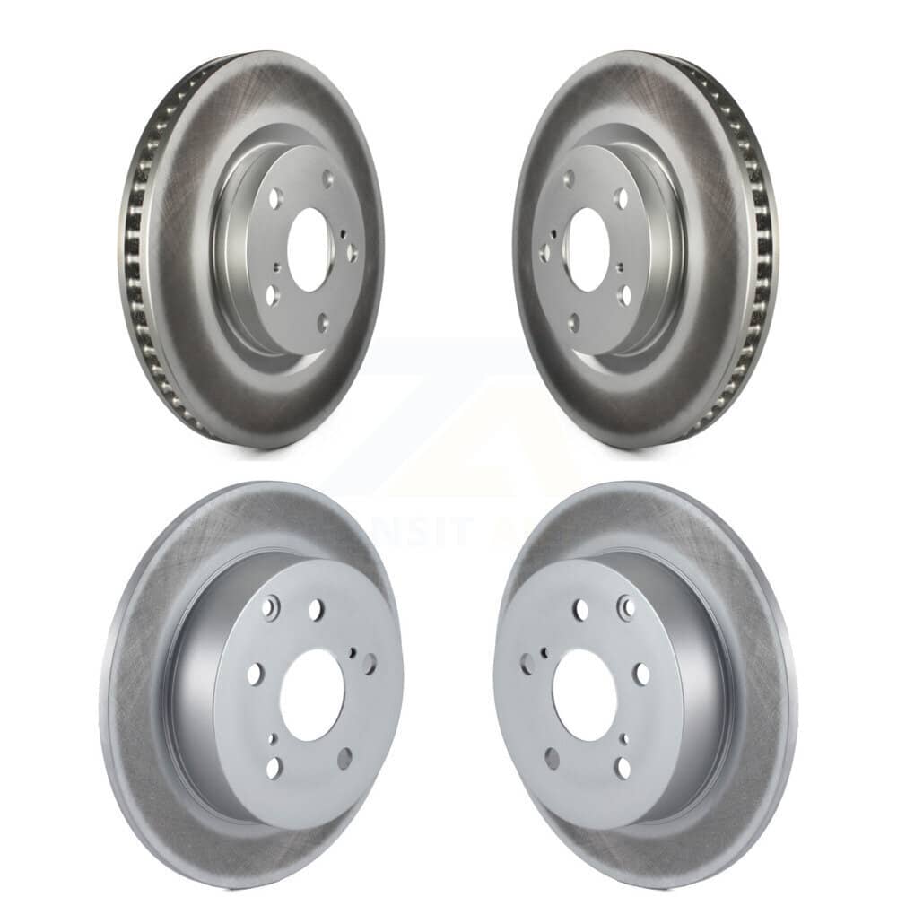 Genius - KG-101026 - Front and Rear Disc Brake Rotor Kits