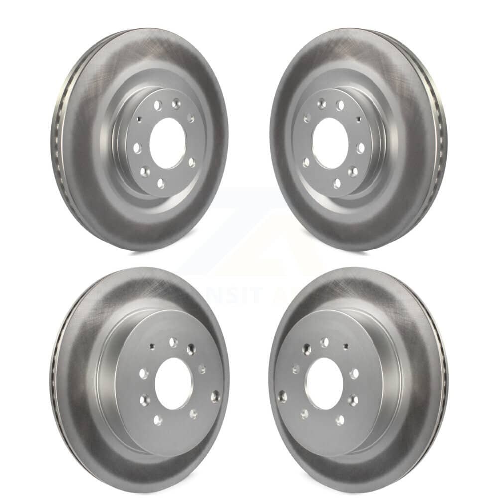 Genius - KG-101059 - Front and Rear Disc Brake Rotor Kits