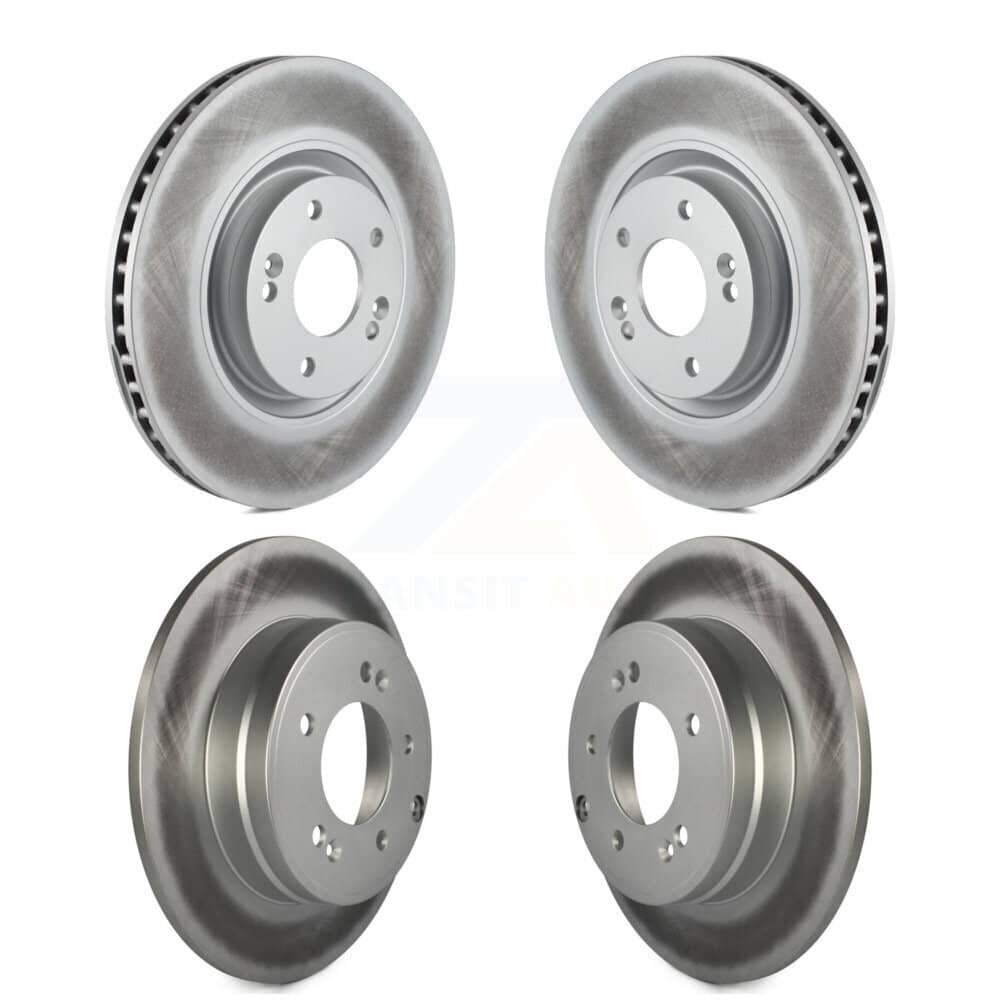 Genius - KG-101143 - Front and Rear Disc Brake Rotor Kits