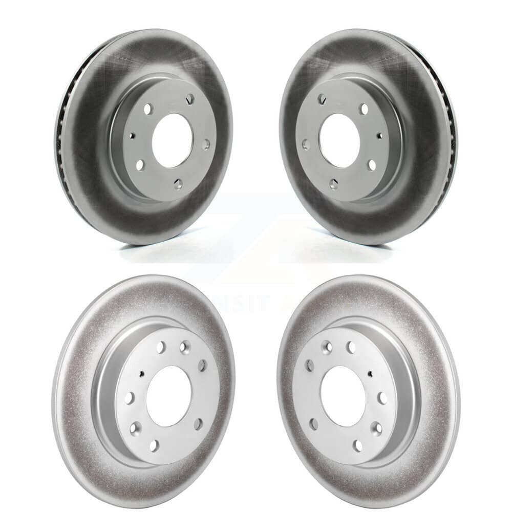 Genius - KG-101183 - Front and Rear Disc Brake Rotor Kits