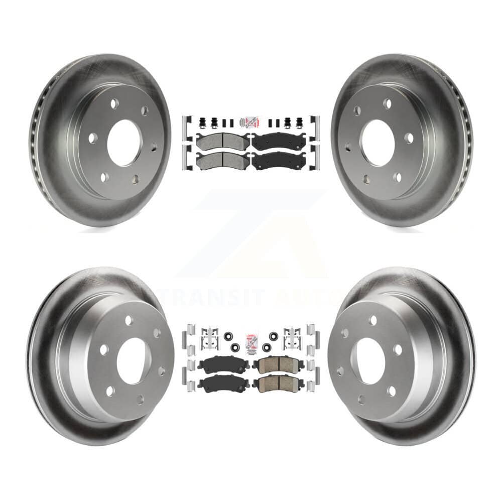 Transit Auto - KGA-101590 - Front and Rear Disc Brake Kits