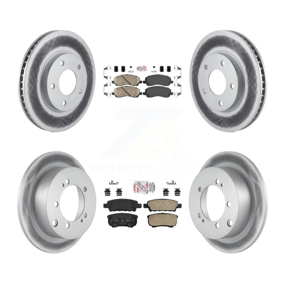 Transit Auto - KGA-101713 - Front and Rear Disc Brake Kits