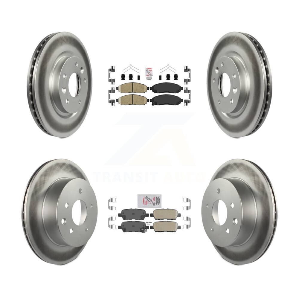 Transit Auto - KGA-104909 - Front and Rear Disc Brake Kits